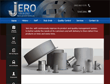 Tablet Screenshot of jeroinc.com